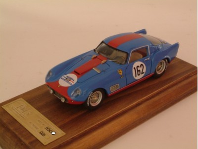 Ferrari 250 GT TDF # 162 Tour de France 1958 Estager / Da Silva Ramos 0749GT - Special Built 1:43